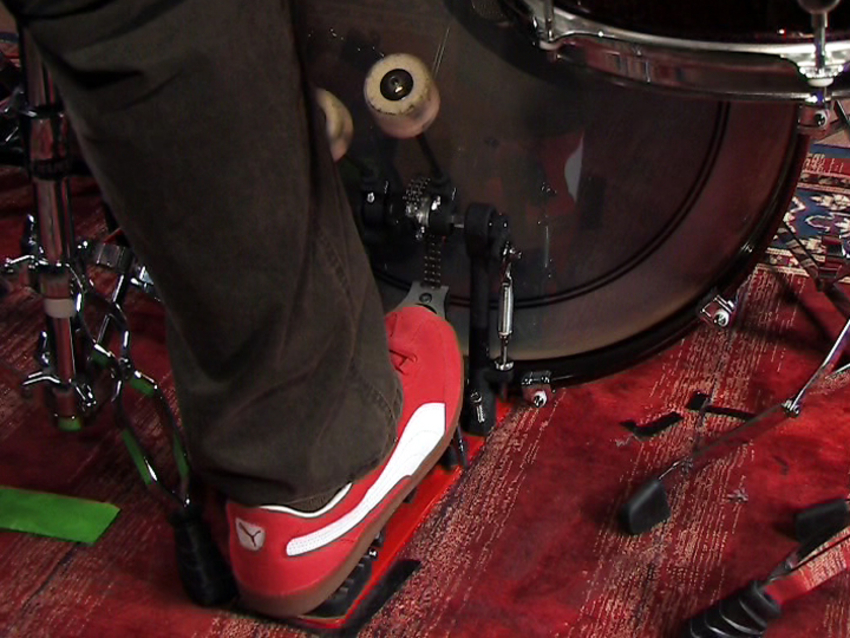 It's important to use correct bass drum technique if you want to progress